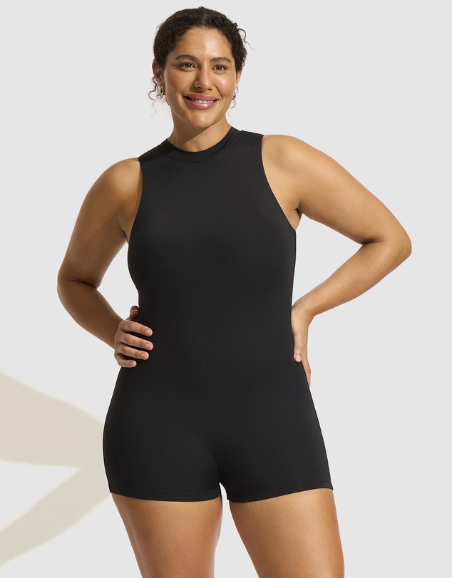 Seafolly - Boyleg Zip One Piece
