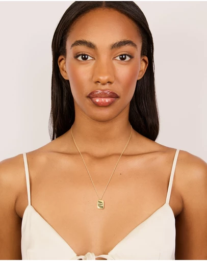 Lovisa - Waterproof Gold Plated Stainless Steel Good Luck Pendant Necklace