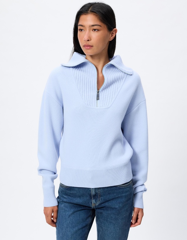 Perfect Moment - Half Zip Fleece Top