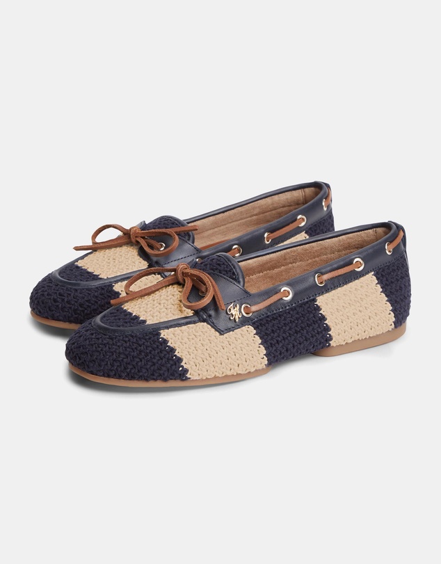 Tommy Hilfiger - Sailor Flex Crochet Boat Shoes - Women's