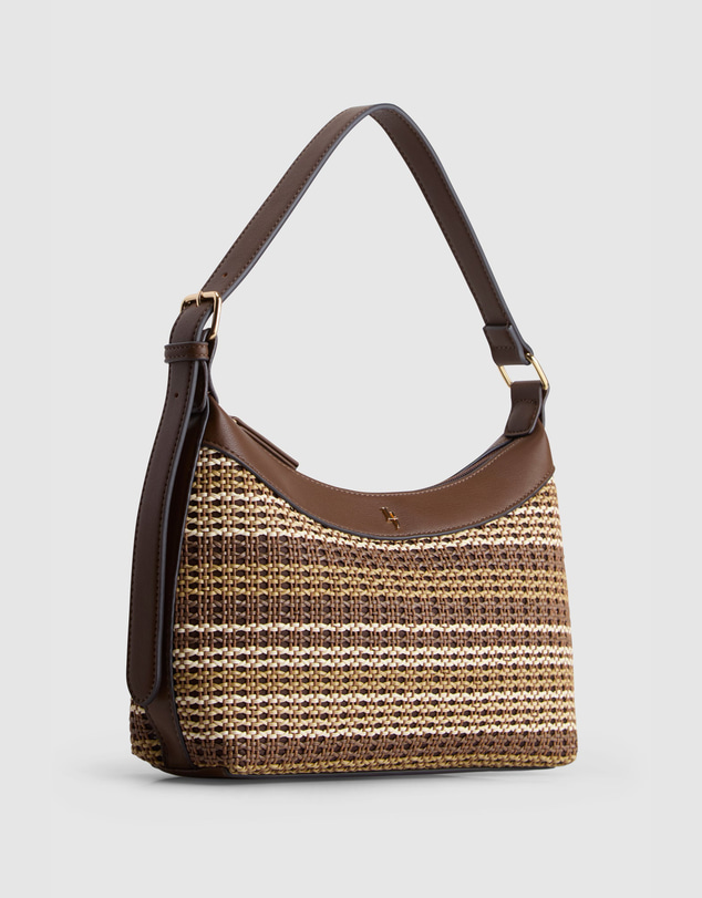Laura Jones - Solene Weave Shoulder Bag