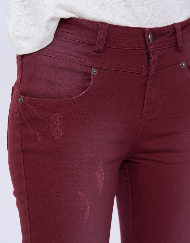 Amelius - Noelle Distressed Skinny Jean