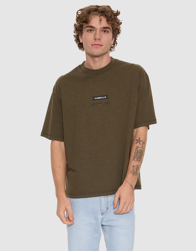 Thrills - Serviced Box Crop Tee