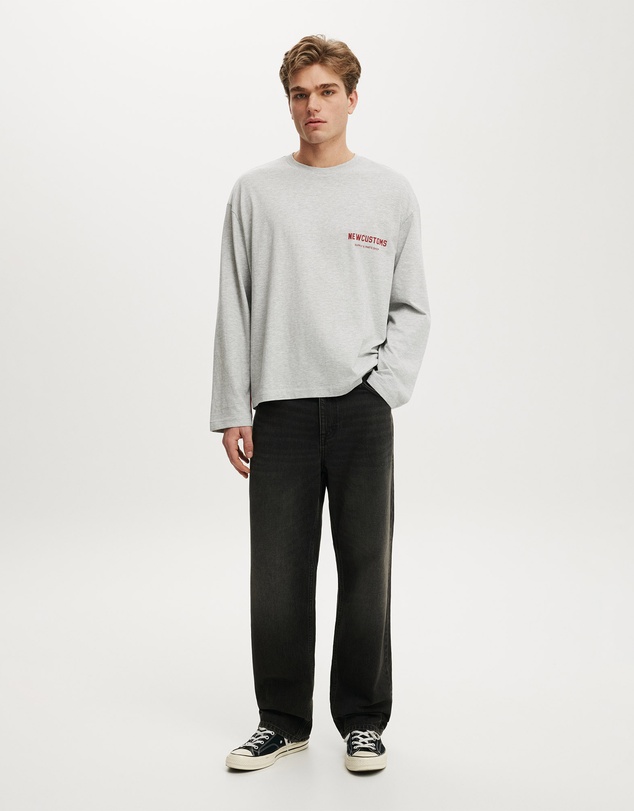 Cotton On - Regular Fit Graphic Ls T-Shirt
