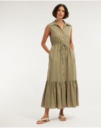 Amelius - Kate Buttoned Maxi Dress