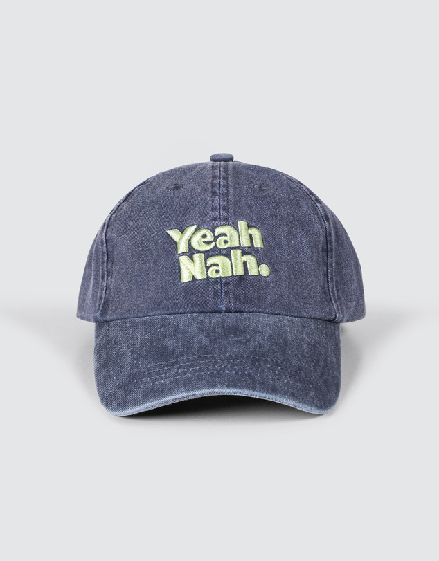 Skwosh - Yeah Nah Men's Cap in Navy