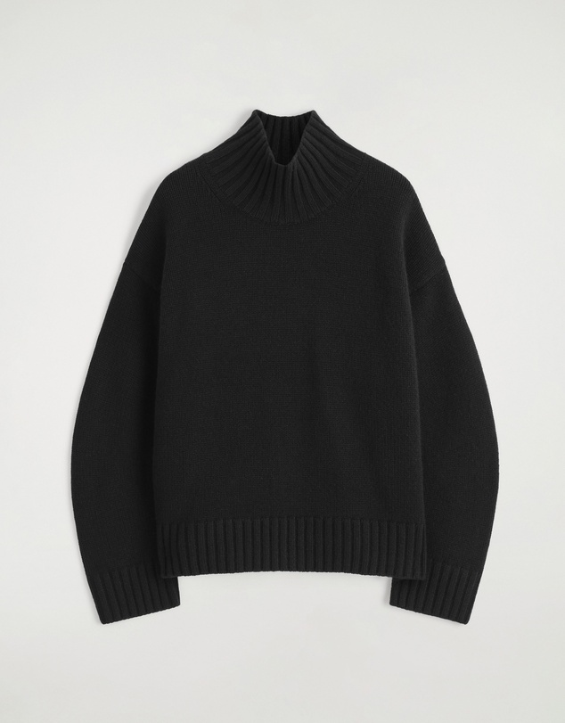 COS - Cashmere Funnel-Neck Jumper