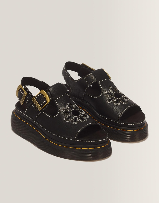 Dr Martens - Dunnet Flower Strap Sandals - Women's