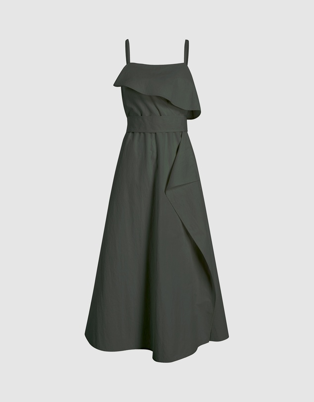 Proenza Schouler White Label - Reign Dress In Washed Cotton