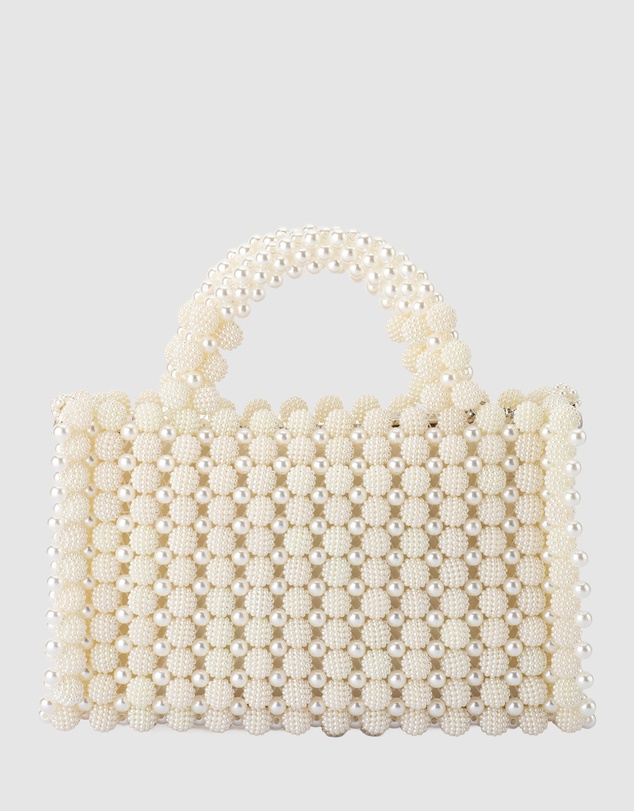 Olga Berg - Sally Beaded Top Handle
