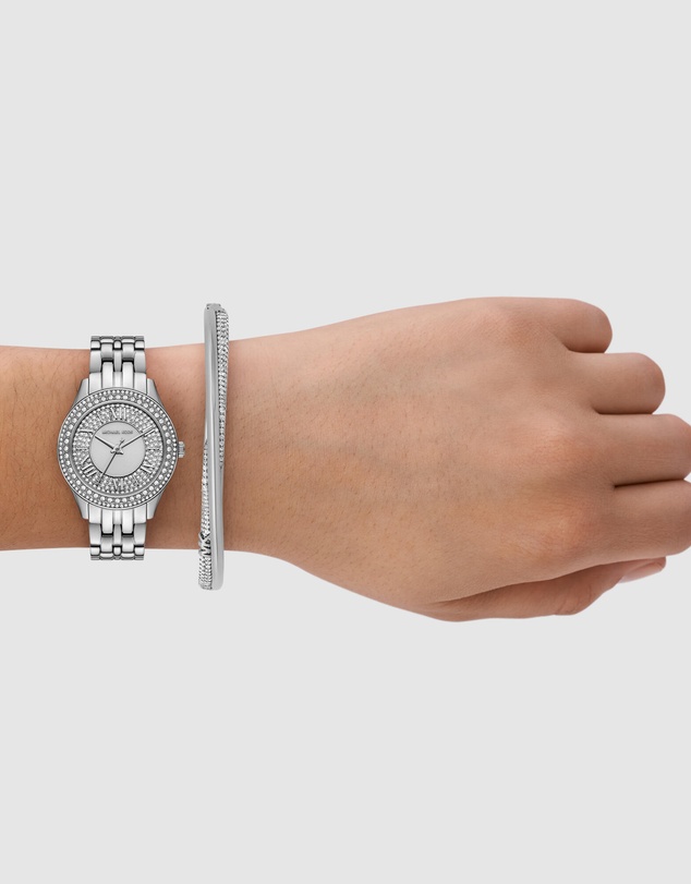 Michael Kors - Harlowe Silver Analogue Watch