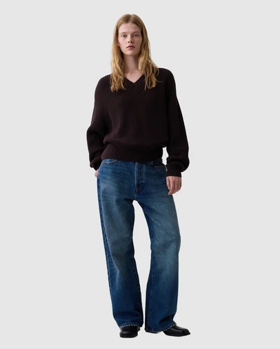 GAP - Cotton Shaker V Neck PO