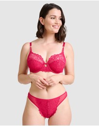 Sans Complexe - Attirance Low Rise Mesh & Lace Thong