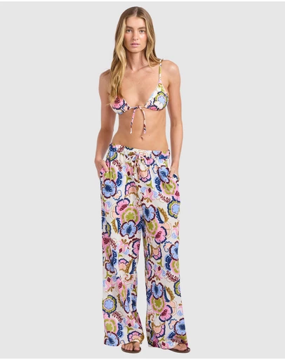 Seafolly - Sea Blossom Wide Leg Pant