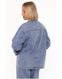 Petal & Pup - Remy Denim Utility Jacket - Medium Wash