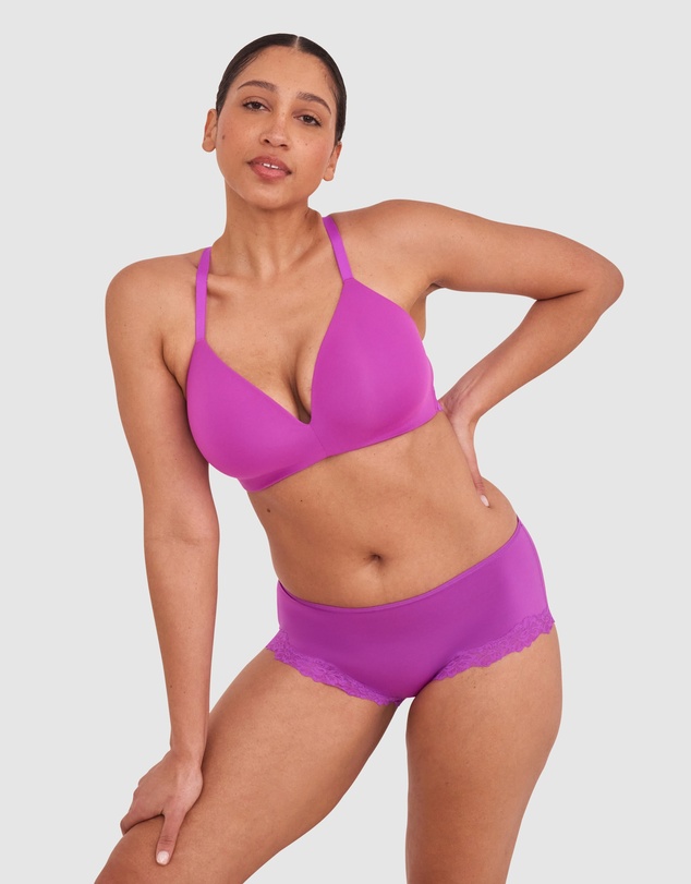 Bras N Things - NKD Shortie - Purple