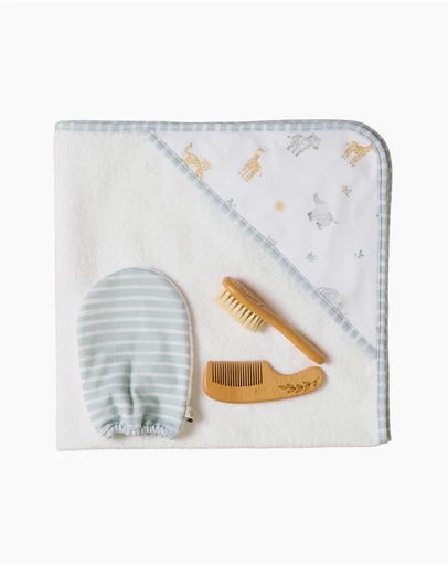 Living Textiles - 4pc Baby Bath Gift Set - Roam & Roar