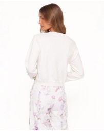 Petal & Pup - Baylie Pointelle Cardigan - White