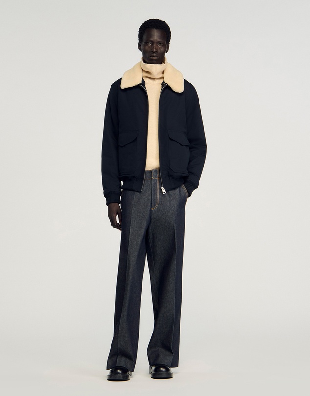 Sandro - Cotton Aviator Jacket