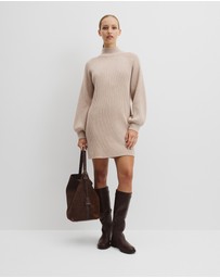 Country Road - Australian Cotton Blend Knit Mini Dress