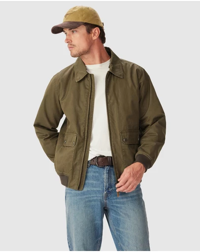 R.M.Williams - Mardan Twill Bomber Jacket