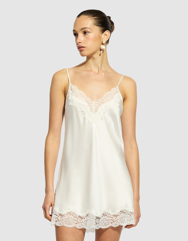 GINIA - Silk Lace Chemise