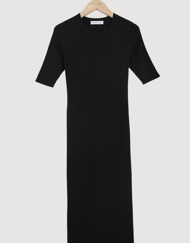 Revibe - Repaired Assembly Label Wool Dress