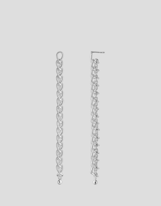 Georg Jensen - Weft Slim Earrings