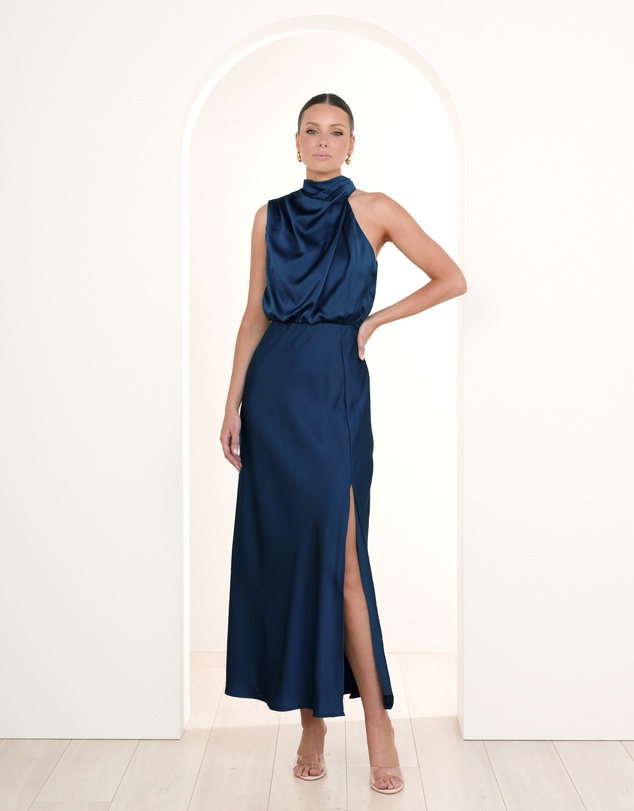 Pilgrim - Como High Neck Midi Dress