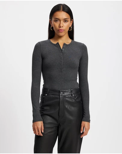 Grace Willow - Love Button Bodysuit