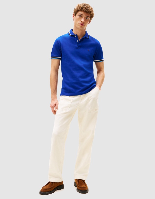 Tommy Hilfiger - Cuff Slim Fit Polo