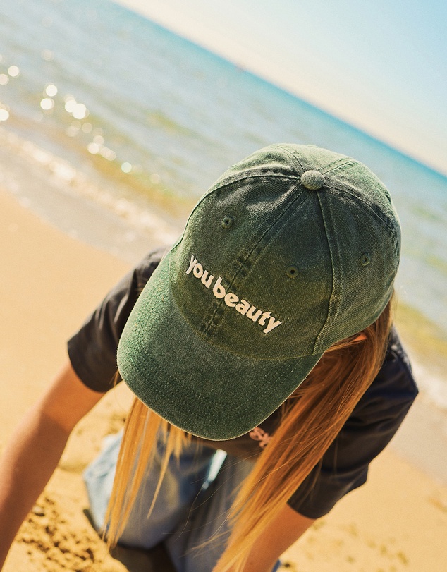 Skwosh - Kids You Beauty Cotton Cap in Green