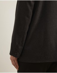 Atmos&Here Curvy - Rosetta Textured Blazer