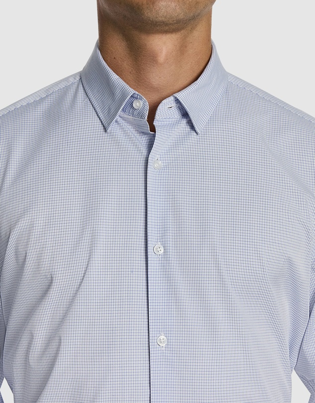 yd. - Irwin Check Bamboo Slim Shirt
