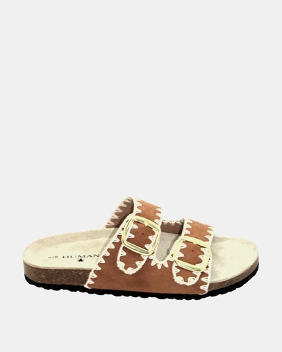 Human - Women's Cleo Sandals Tan