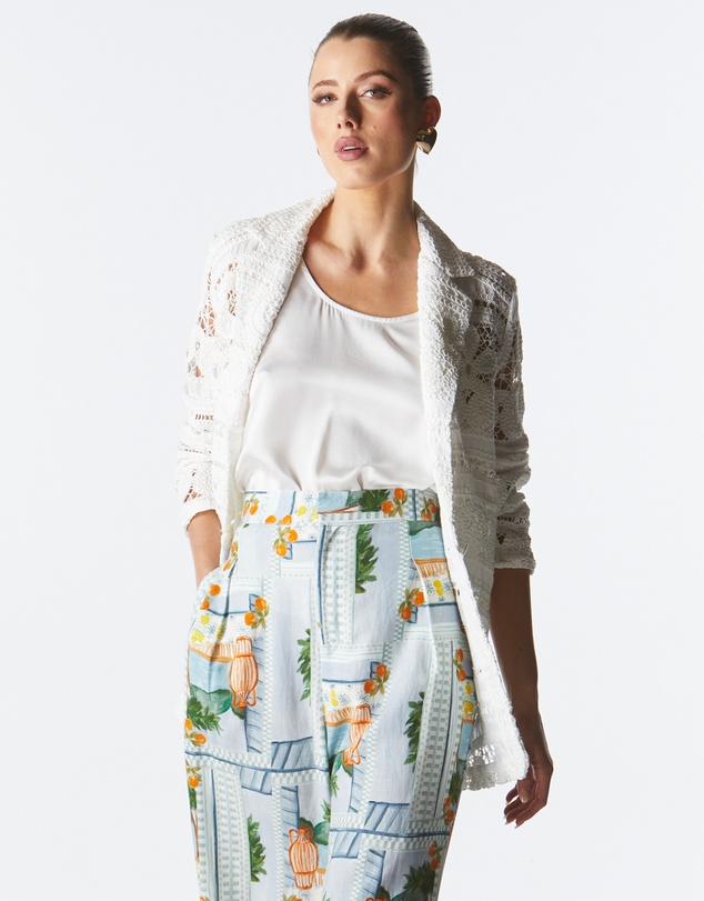 Fate + Becker - Worth It Lace Blazer