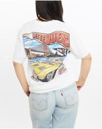 Vintage by The Real Deal - Pre Loved - Vintage Vette Vues Magazine Racing Tee