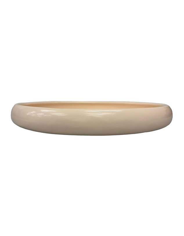 Urban Attitude - Urban Attitude MIA Extra Large Bowl Height 6cm, Width 37cm, Length 49cm - Stone Ivory