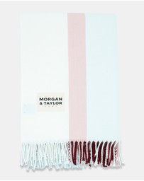 Morgan & Taylor - Merakai Throw Blanket in Blue