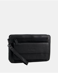Pierre Cardin - Pierre Cardin Leather Men's Multi Compartment Organiser Bag
