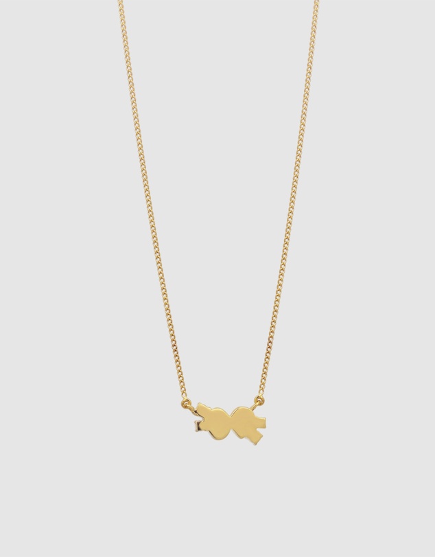 Elli Jewelry - Necklace Crystal 925 Sterling Silver Gold-Plated