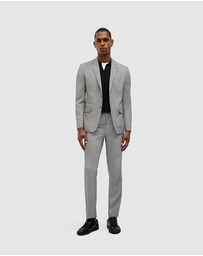 Politix - Pointelle Panelled Trophy Neck Knit