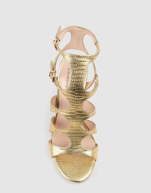 Edward Meller - WARRIOR110 Gladiator Platform Sandal