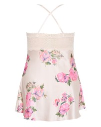 City Chic - Plus size Arcadia Chemise - pink