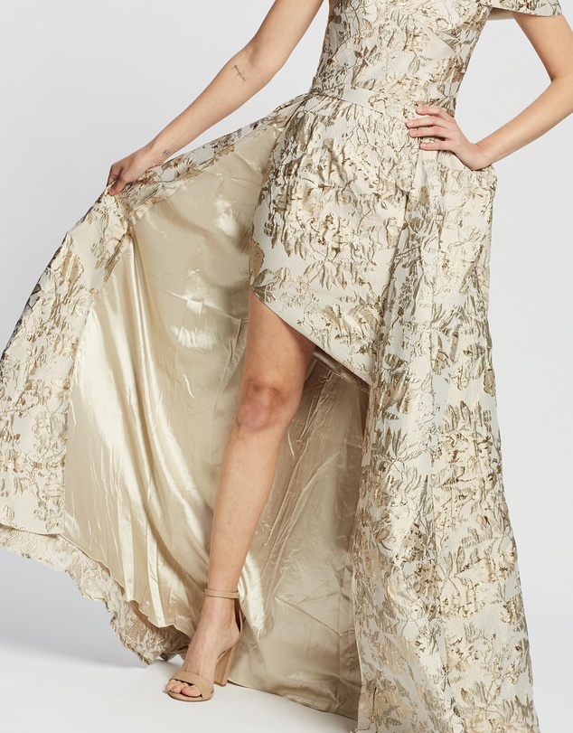 Bariano - Aliyah Asymmetric Midi with Skirt
