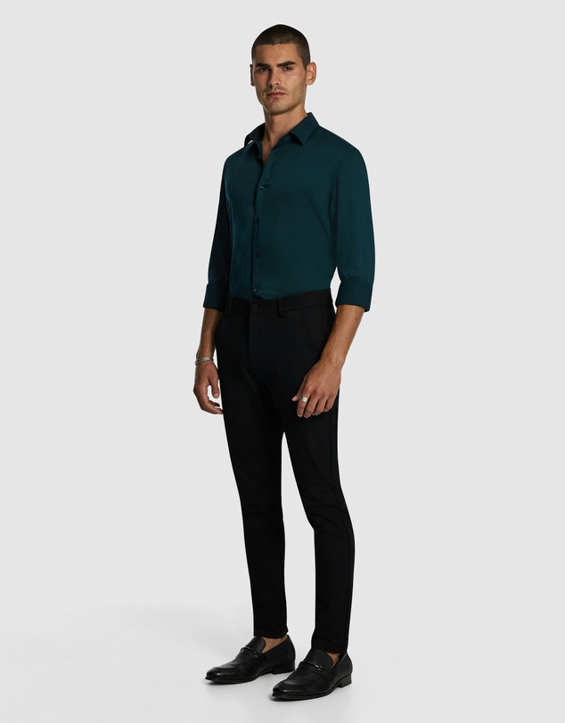 yd. - Heathcoat Slim Bamboo Shirt