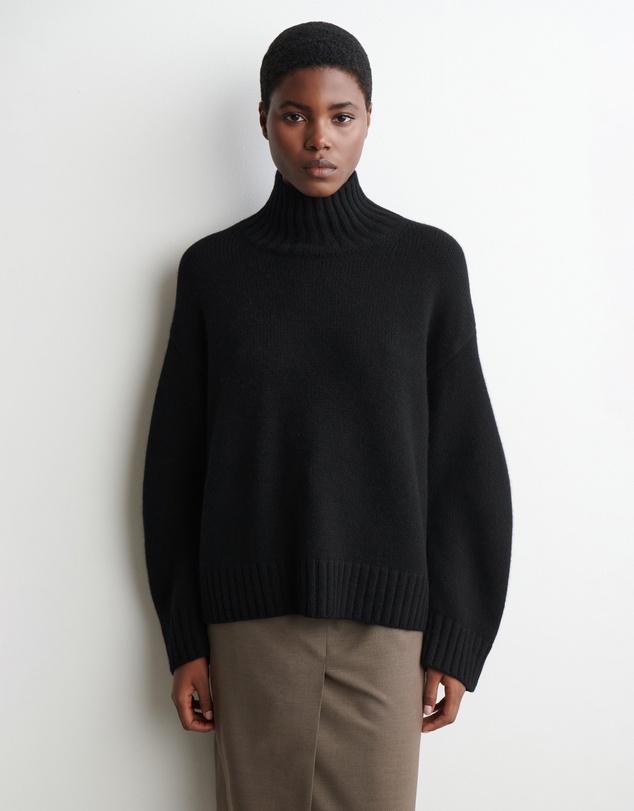 COS - Cashmere Funnel-Neck Jumper