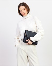 SABEN - Matilda Crossbody Black + Tonal Chain