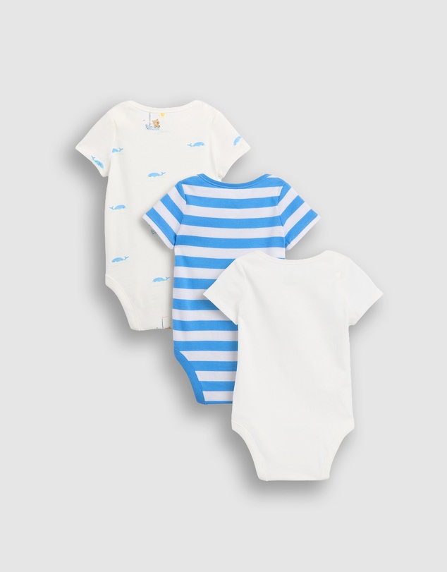 GAP - 3-Pack SS Jersey Bodysuit - Babies