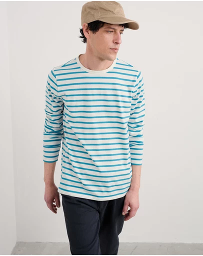 Seasalt - Seasalt Cornwall Blue Sailor Shirt